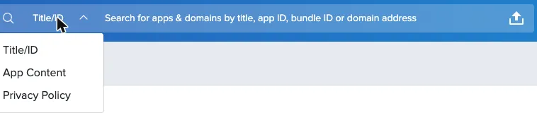 Search modes
